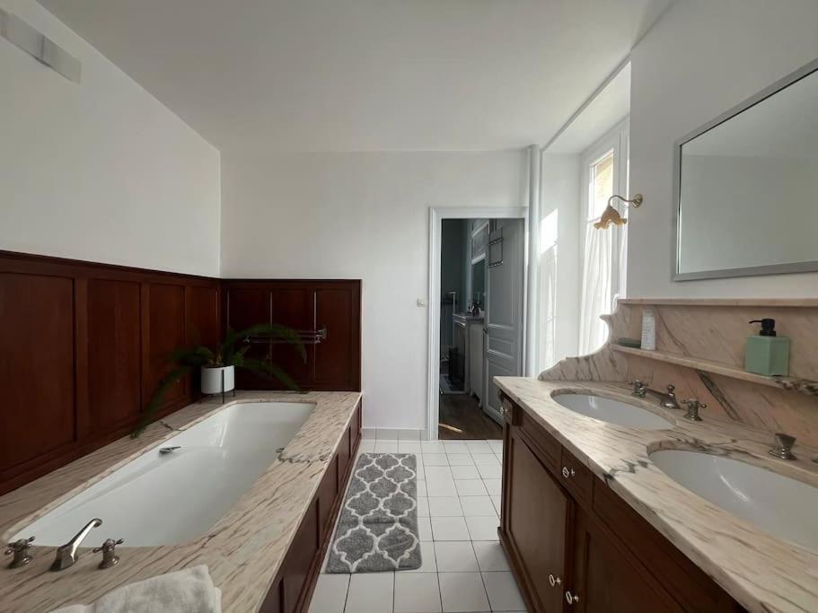 La Demeure De Margot - 24 Couchages Villa Villeneuve-sur-Yonne Bagian luar foto