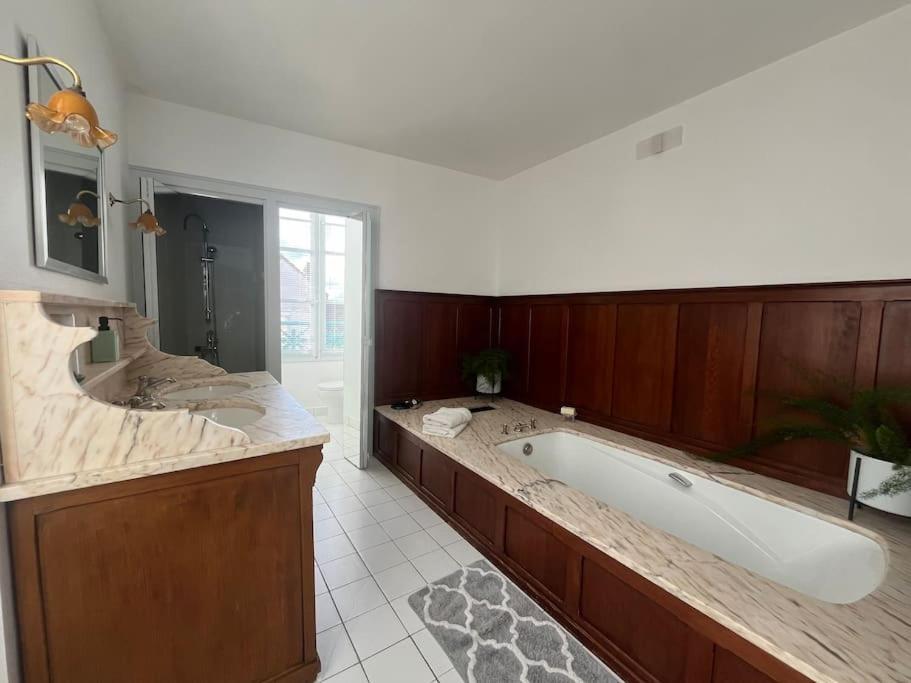 La Demeure De Margot - 24 Couchages Villa Villeneuve-sur-Yonne Bagian luar foto