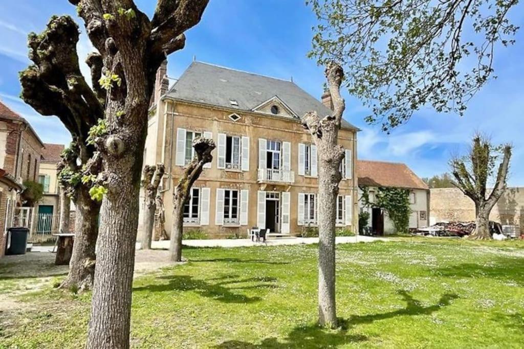 La Demeure De Margot - 24 Couchages Villa Villeneuve-sur-Yonne Bagian luar foto